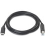 Aisens Cable USB 2.0 USB-C a USB-B, 1m, Negro